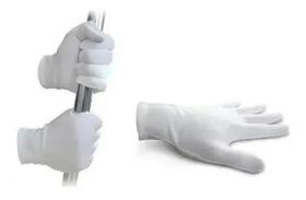 2X Luva Meia Malha Branca - Garçom - Maçonaria - Musico - No 2X Luva Meia Malha Branca - Garçom - Maçonaria - Musico - No