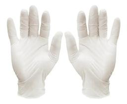 2X Luvas Latex Com Po Medix Cor Natural Tamanho Pp Caixa Com