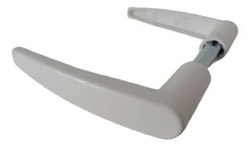 2X Maçaneta Branca Para Porta Tamanho Universal Stam Modelo
