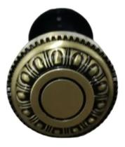 2X Maçaneta Redonda Colonial Fino Acabamento Modelo 04 Stam