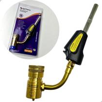 2X Maçarico Portátil Automático Turbo Tocha Bico Giro 360 Ag