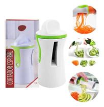 2X Macarrão De Abobrinha Cortador Espiral Espaguete Legumes