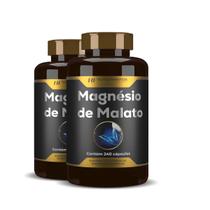 2X Magnésio De Malato Premium 240Caps Hf Suplementos 2X Magnésio De Malato Premium 240Caps Hf Suplementos