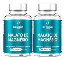 2x Magnésio Malato 150 Cápsulas 500mg 2x Magnésio Malato 150 Cápsulas 500mg