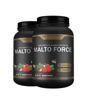 2x MALTO FORCE MALTODEXTRINA C/ VITAMINA C 1KG HF SUPLEMENTS 2x MALTO FORCE MALTODEXTRINA C/ VITAMINA C 1KG HF SUPLEMENTS
