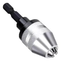 2X Mandril Aperto Rápido Conector Hex 1/4 0.3-3.6Mm