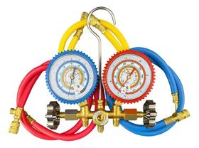 2X Manifold Refrigeração Ar Condicionado R12/R22/R134/404