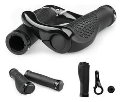 2X Manopla Anatômica Jws Com Bar Ends Confort De Guidão Bici