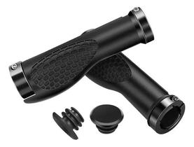 2X Manopla Luva Punho Com Travas De Alumínio Mtb Bicicleta C