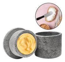 2X Mantegueira Francesa De Pedra Rústica Natural