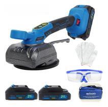 2X Maquina De Assentar Piso Porcelanato Profissional 2 Bater