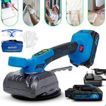 2X Maquina De Assentar Piso Porcelanato Profissional 2 Bater 2X Maquina De Assentar Piso Porcelanato Profissional 2 Bater