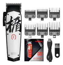 2X Máquina De Cortar Cabelo Profissional Para Homens, Máquin