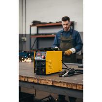 2x Máquina Inversora Solda 200A MMA 220V Amarela Potente