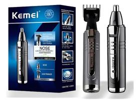 2X Maquininha Lâmina Tirar Pelo Nariz Barba Cabelo Usb Cor P