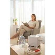 2x Máscara Inalador Adulto Transparente Confortável 2x Máscara Inalador Adulto Transparente Confortável