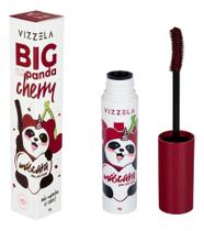 2X Máscara Para Cílios Big No Panda Cherry Bordô Vinho -Vizz 2X Máscara Para Cílios Big No Panda Cherry Bordô Vinho -Vizz