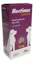 2X Mectimax Para Cães 12 Mg - 4 Comprimidos