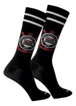 2X Meião De Futebol Corinthians Infantil/Juvenil - Oficial