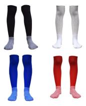 2X Meião Infantil Futebol Top Envio Full Tamanho 22 Ao 30