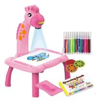 2X Mesa Projetora Lousa Mágica Infantil Mesa Mágica P Desenh