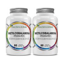 2X Metilcobalamina Vitamina B12 9,94mcg 60caps Flora Nativa