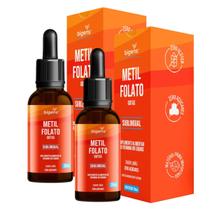 2x Metilfolato Vitamina B9 Bigens Limão 20ml