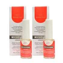 2x Micozione Fortalecedor E Reparador De Unhas 10ml Vegano - Biozenthi