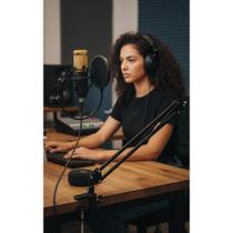 2x Microfone Profissional Condensador Kit Estúdio Podcast