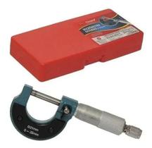 2X Micrometro Externo Analógico 0-25 Mm Profissional Corneta