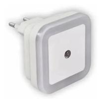 2X Mini Abajur Led Sensor De Luz Noturna Tomada Bivolt
