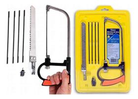 2X Mini Arco De Serra 7 Peças Western Corta A Serrote Ajustá 2X Mini Arco De Serra 7 Peças Western Corta A Serrote Ajustá