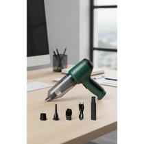 2x Mini Aspirador Soprador 3em1 USB Portátil Recarregável 2x Mini Aspirador Soprador 3em1 USB Portátil Recarregável