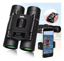 2X Mini Binóculo Profissional De Bolso Longa Alcance Com Zoo