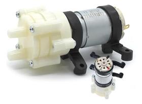 2X Mini Bomba 6V A 12V Água / Ar / Vácuo / Aquário Rs-385