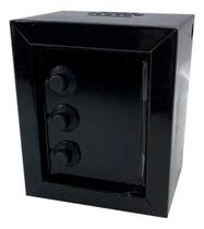 2X Mini Cofre Com Segredo Porta Notas Moedas Cofrinho Fercar 2X Mini Cofre Com Segredo Porta Notas Moedas Cofrinho Fercar