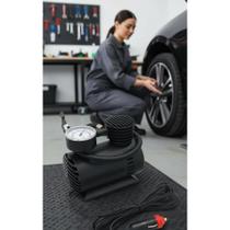 2x Mini Compressor Ar Portátil 12V 300PSI: Carro/Bike 2x Mini Compressor Ar Portátil 12V 300PSI: Carro/Bike