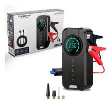 2X Mini Compressor De Ar Portátil Bateria Ignição De Emergên