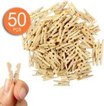 2X Mini Grampo Pregador Prendedor Fotos 50 Unidades 2,5Cm 2X Mini Grampo Pregador Prendedor Fotos 50 Unidades 2,5Cm