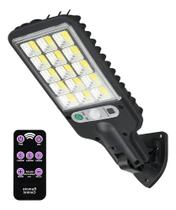 2X Mini Luminária Solar Refletore Parede 180W Com Sensor E C