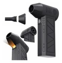 2X Mini Ventilador Soprador De Ar Turbo Jato 130000 Rpm Sem