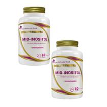 2x Mio Inositol + Associações- Flora Nativa- 60 cápsulas Sabor:Sem Sabor 2x Mio Inositol + Associações- Flora Nativa- 60 cápsulas Sabor:Sem Sabor
