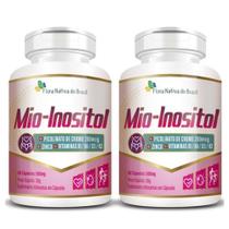 2x Mio Inositol + Zinco Vitamina B1 B6 D3 K2 60 Cápsulas 500mg