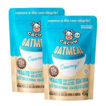 2x Mix de Proteínas Oatmeal Cacow Farinha de Amendoas 450g