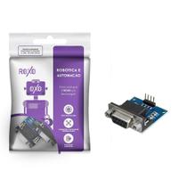 2X Módulo Conversor Rs232 Ttl Max3232 Serial Db9 Fêmea
