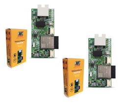 2x Módulo Ethernet E Wi-fi Para Centrais Jfl Me-05 Wb