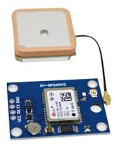 2X Módulo Gps Neo-6M V2 Com Antena Para Arduino / Drone