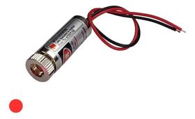 2X Módulo Laser Formato Ponto - 650Nm 5Mw 5V Lente Ajustável