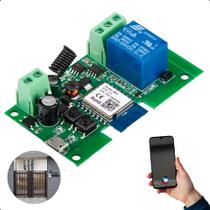 2X Módulo Relé Pulso Wifi Portão Garagem Fechadura Alexa 2X Módulo Relé Pulso Wifi Portão Garagem Fechadura Alexa