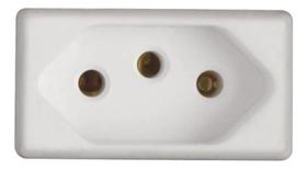 2X Módulo Tomada 20A 2P+T Tramontina Liz Cor Branco